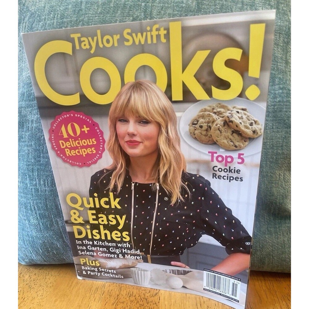 Taylor Swift Cooks! Magazine 2024 2025 Baking Cookie Recipes Music Memorabilia